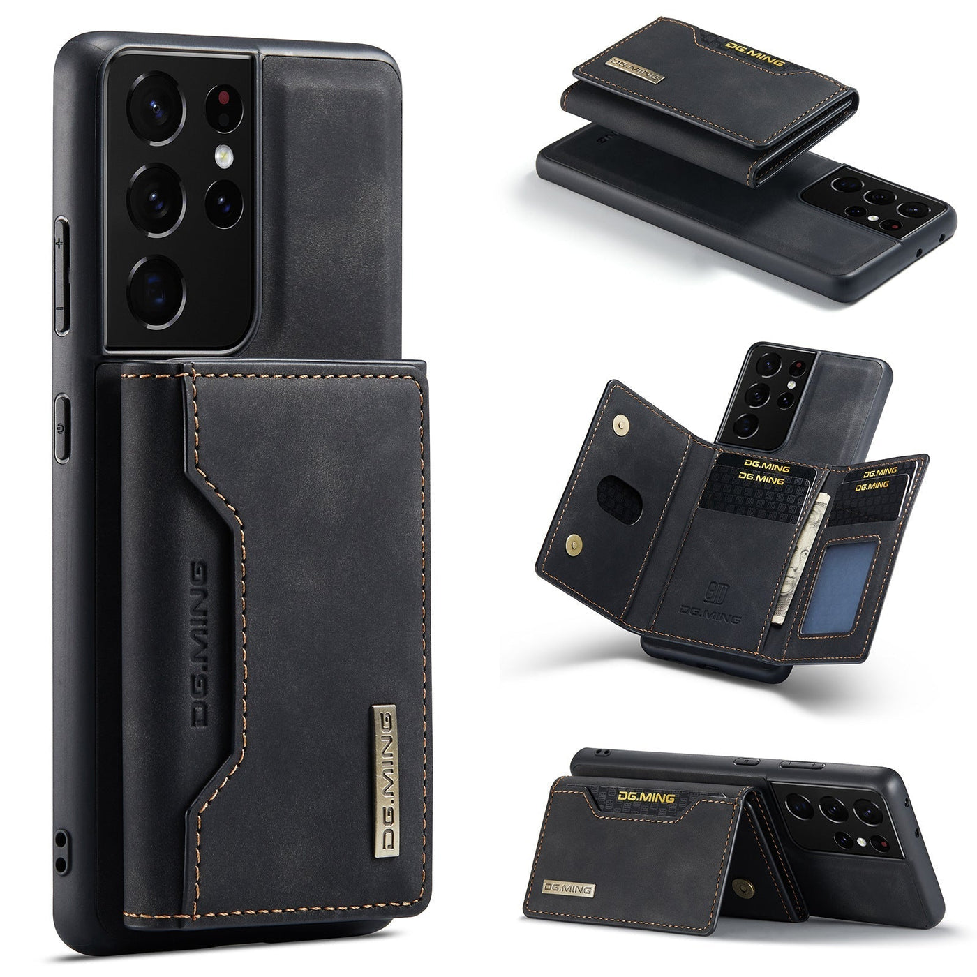 2 in 1 Abnehmbares Wallet Back Cover für Samsung Galaxy S25/S24/S23