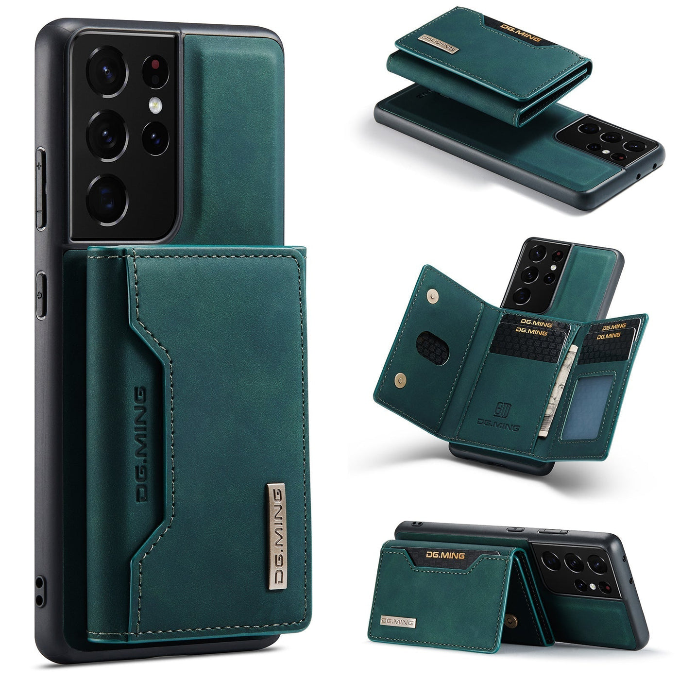 2 in 1 Abnehmbares Wallet Back Cover für Samsung Galaxy S25/S24/S23