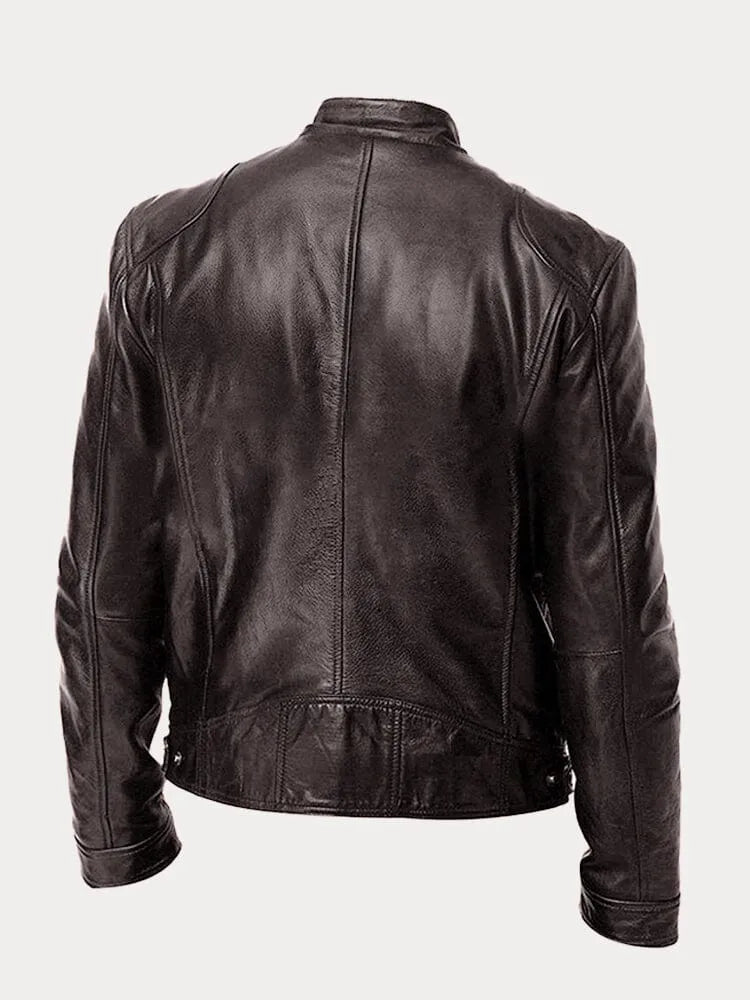 MIKE II | CASUAL LEDERJACKE