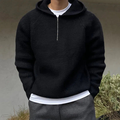 STRICKPULLI MIT REISSVERSCHLUSS
