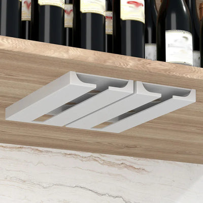 Eleganter Weinregal ohne Bohren