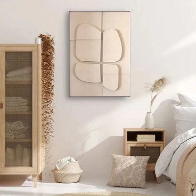 Geometrische Kontur Kunstkollektion Kunstwerk