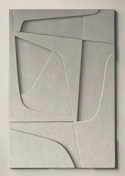 Geometrische Kontur Kunstkollektion Kunstwerk