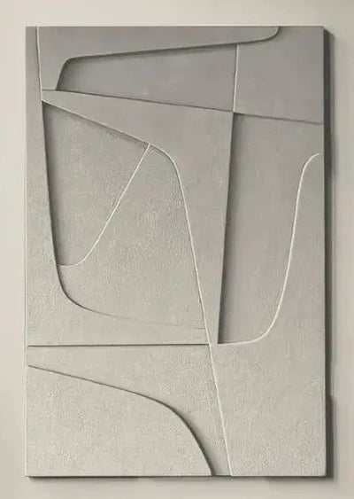 Geometrische Kontur Kunstkollektion Kunstwerk