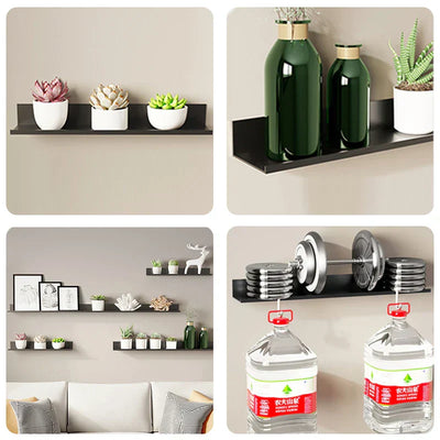 Stylische Aluminium Wandregal-Lösung
