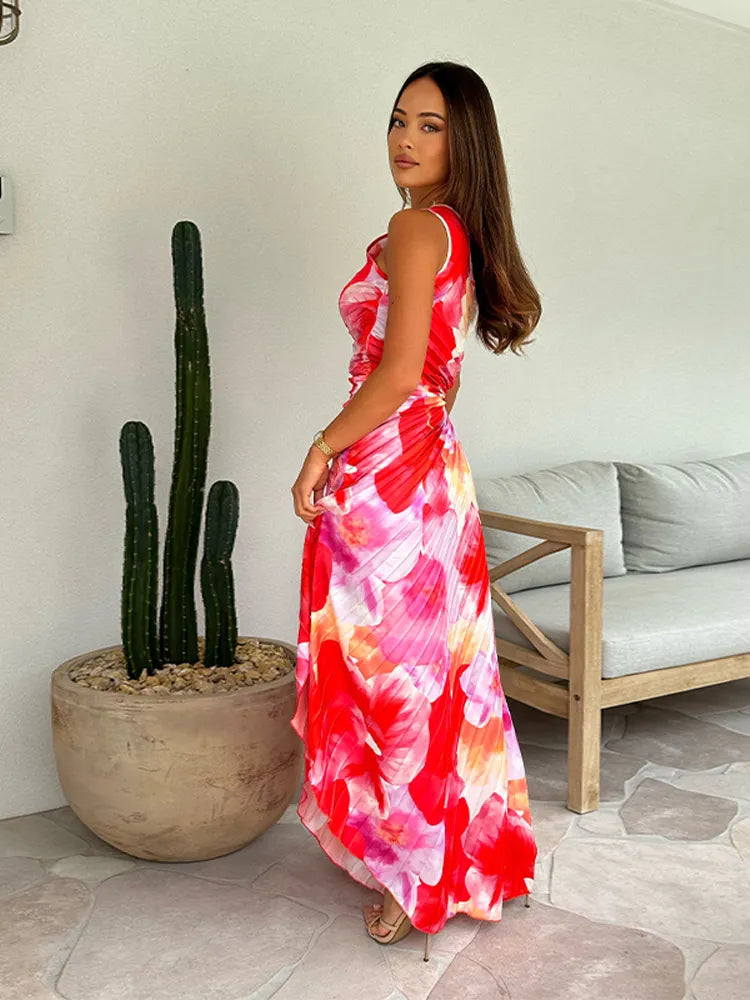Katie | Plissiertes Sommerkleid (Fast ausverkauft)