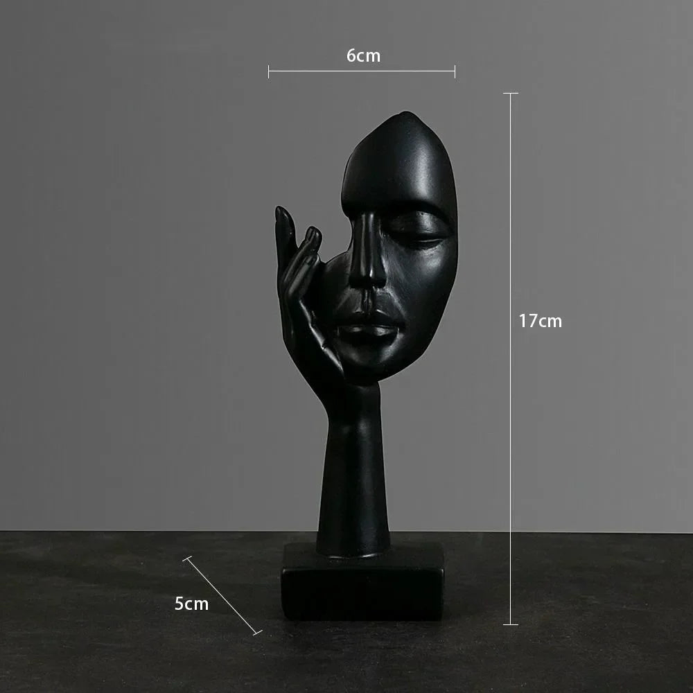 Gesicht Charakter Abstrakte Skulptur