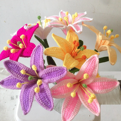 Lily Häkelblumen Dekor