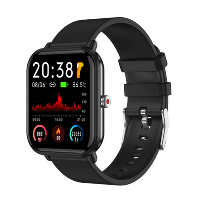 2024 Blutdruckmonitor Handgelenk Sport Wasserdichte Blutdruck Smartwatch für Android iOS