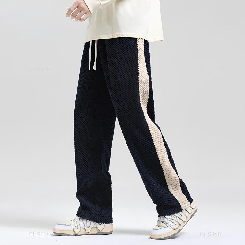 Muster Cord Cordhose für Männer