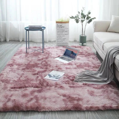 Sara Plüsch Nordic Lounge Teppich für Wohnzimmer & Schlafzimmer - Weich, Gemütlich und Modernes Wohndekor