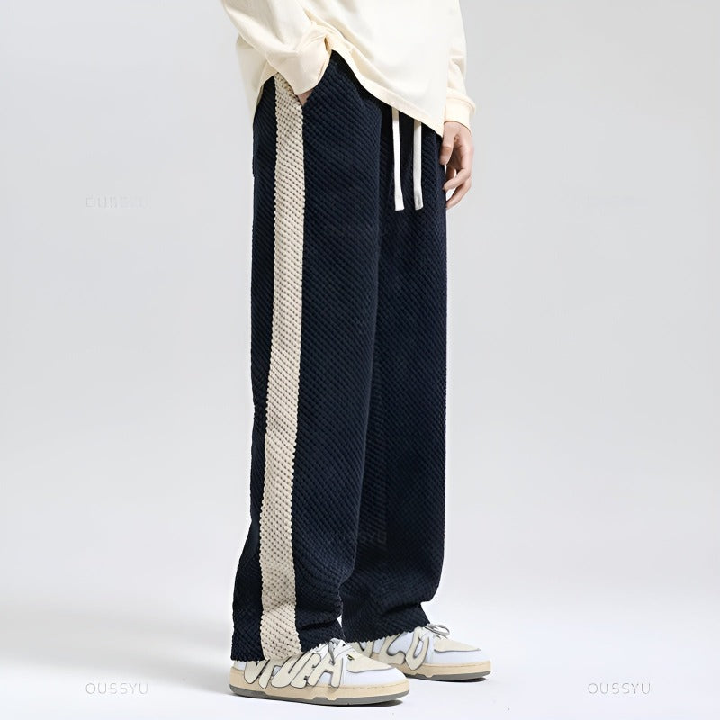 Muster Cord Cordhose für Männer