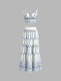 Blau-weiß