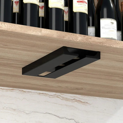Eleganter Weinregal ohne Bohren