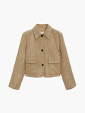Beige Suede