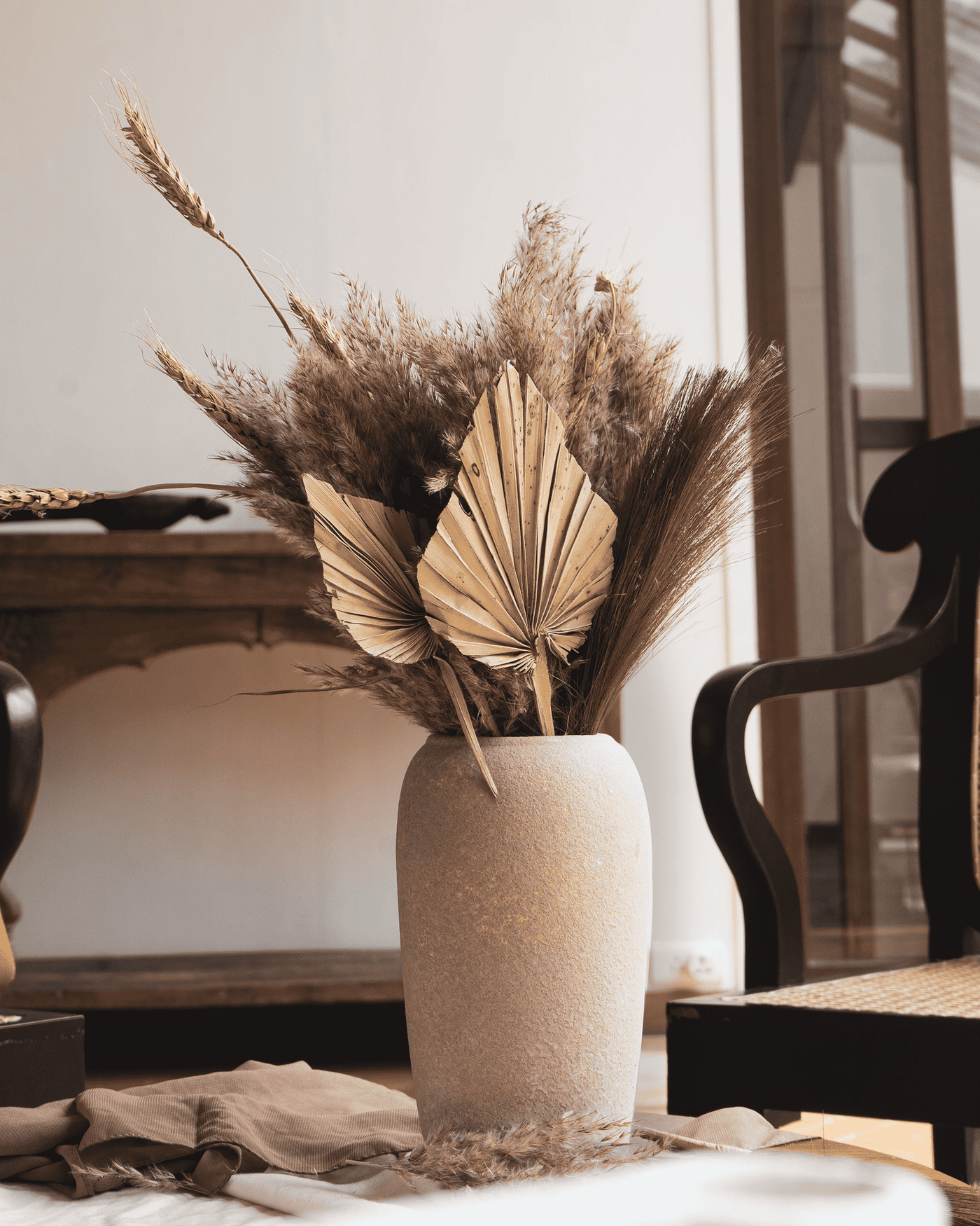 Zeitloser Tan Klassische Vase