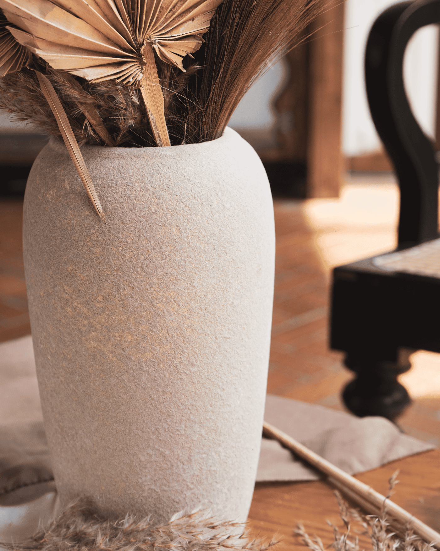 Zeitloser Tan Klassische Vase