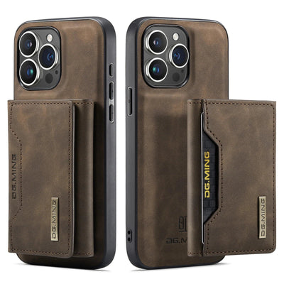 Magnetische 2-in-1 Slim Leder Handy Geldbörse für iPhone