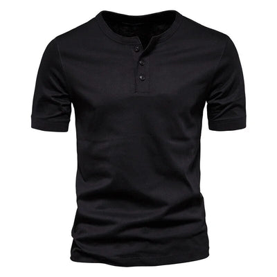 Stylisches Baumwoll-T-Shirt mit Kragen für Männer