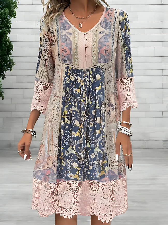 Tamara | Luxuriöses Flüssiges Boho-Kleid (Fast ausverkauft)