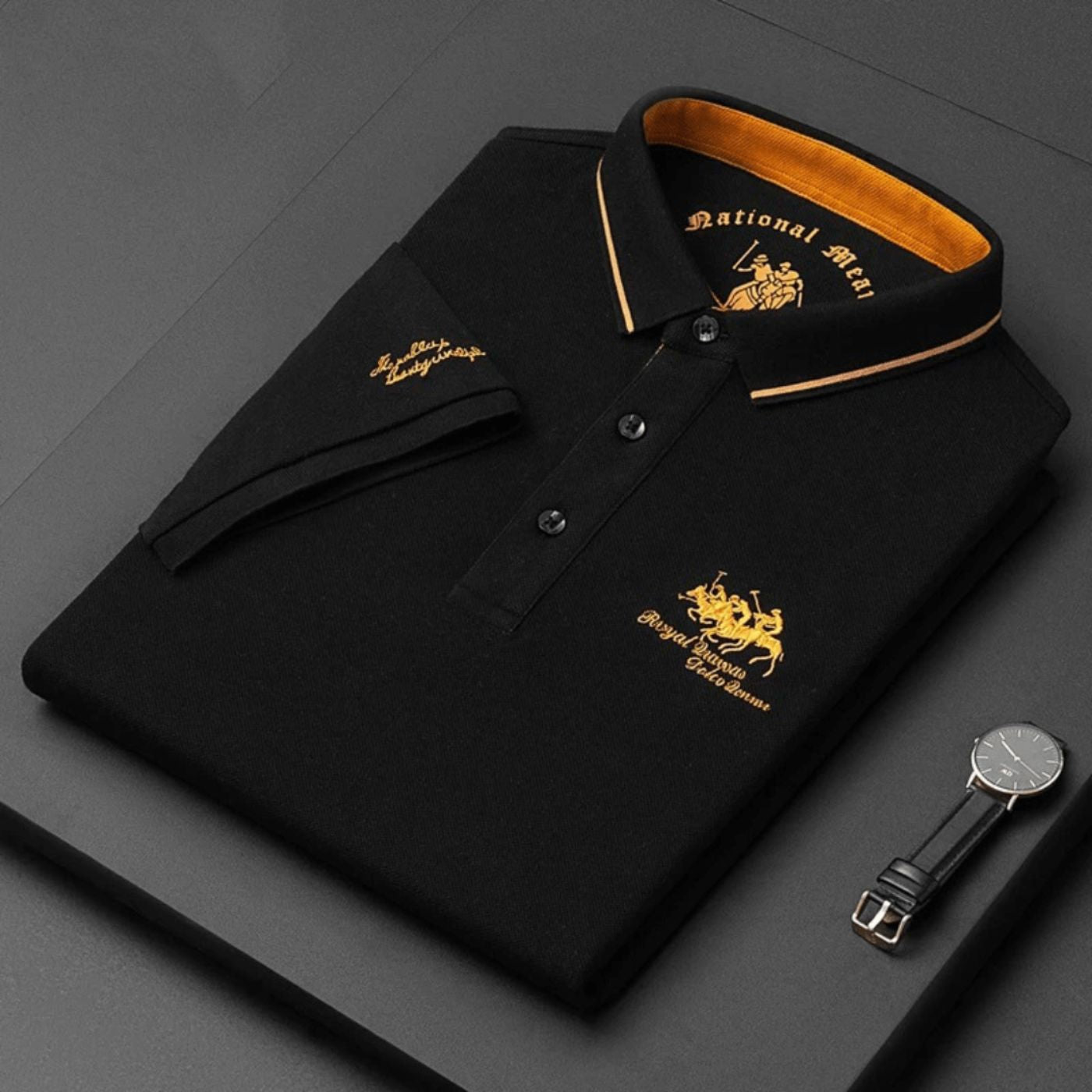 Valerio | Luxuriöses Poloshirt für Herren
