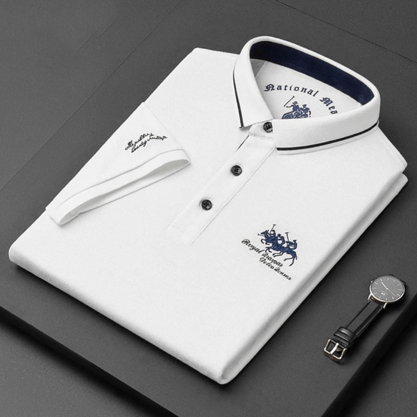 Valerio | Luxuriöses Poloshirt für Herren