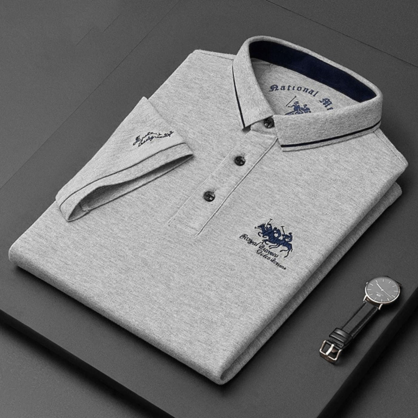 Valerio | Luxuriöses Poloshirt für Herren