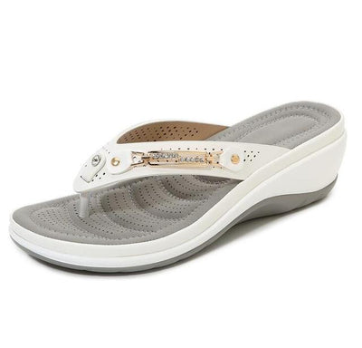 Darlene - Flip‑Flops mit niedrigem Absatz