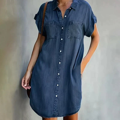 Aubree Casual Denim Dress