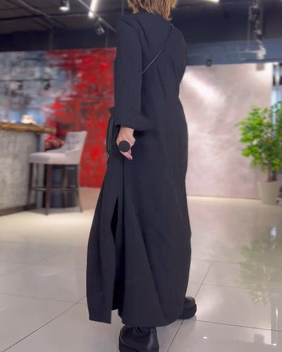 Evia™ | Weites Maxikleid mit Schlitz