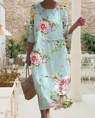 Mara™ | Elegante Blumenrobe