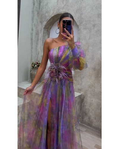 Dovie | Elegantes langärmeliges Kleid