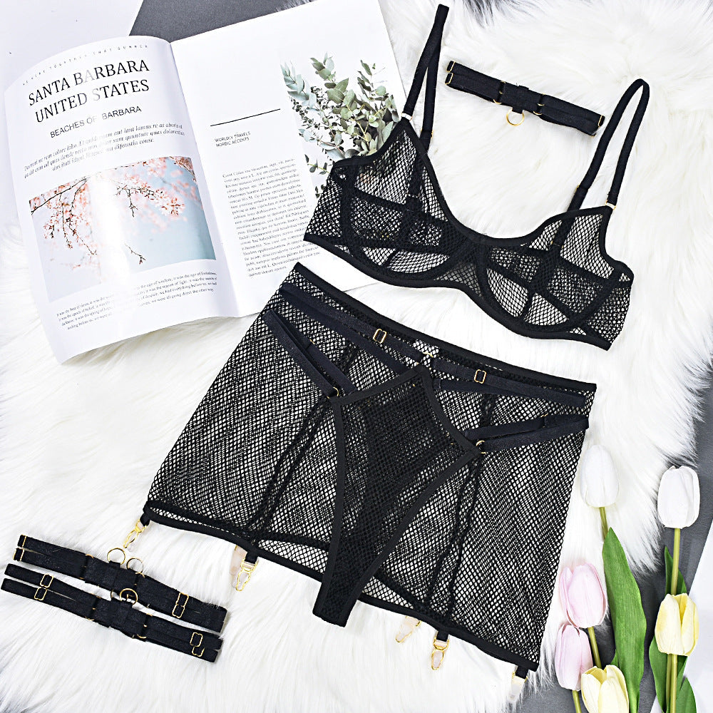 Catherine – Sexy Netz Dessous Set