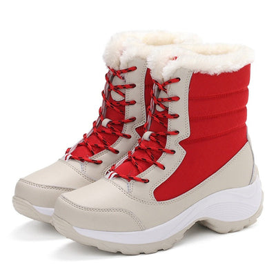 Amelia – Warme Damen-Snowboots mit Plüschfutter