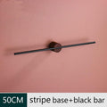Streifenbasis schwarz groß
