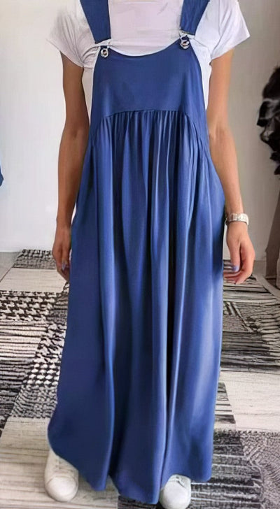 CAMILLE | Fluider ärmelloser Casual-Chic Kleid