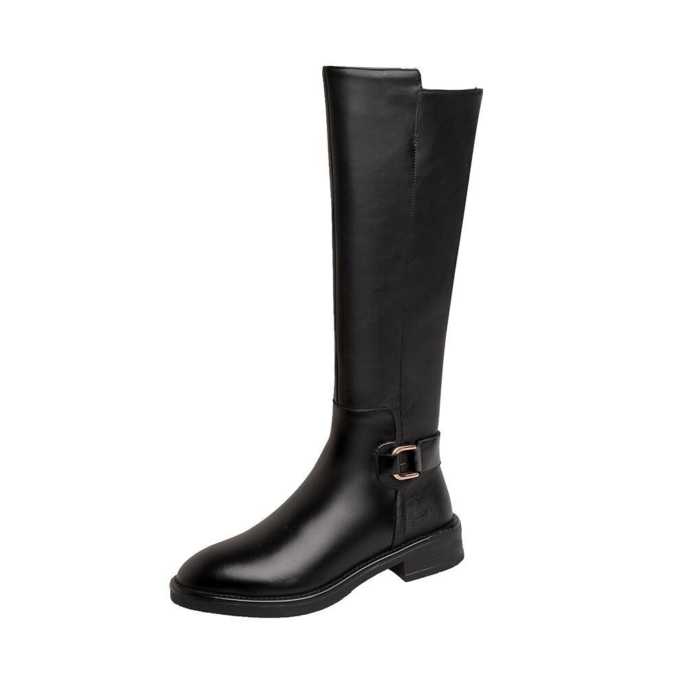 Joan – Kniehohe Damenstiefel mit Schnallen