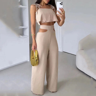 Sophie – Eleganter Damenanzug mit Hollow-Out-Design