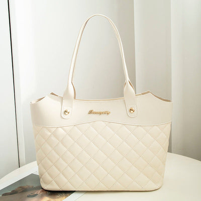 Joan – Rhombus Handtasche für Damen mit modischem Karomuster