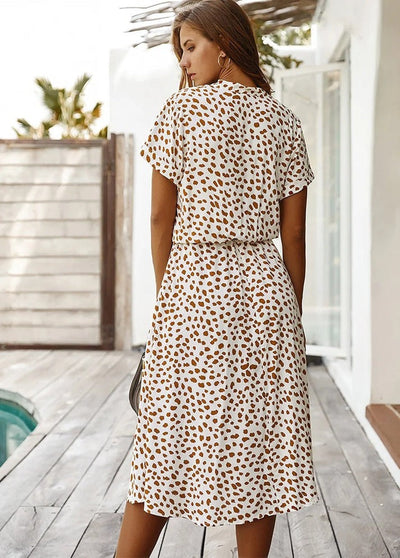 Edith - V-neck Dress