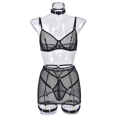 Catherine – Sexy Netz Dessous Set