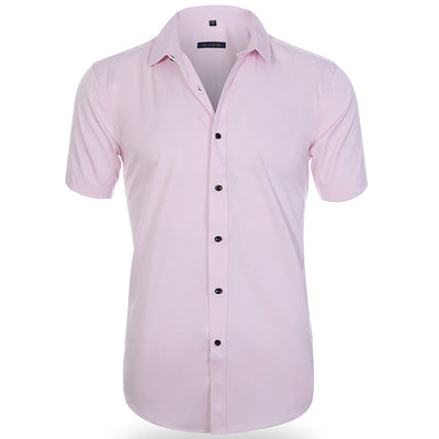 Atmungsaktives elastisches Anti-Knitter-Shirt Kurzarm
