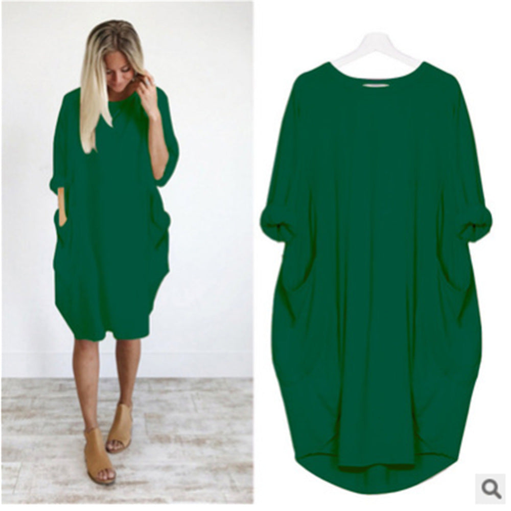 Emily™ | Bequemes Kleid mit Taschen