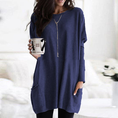 Elsinora | Elegantes T-shirt mit Tasche