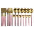 24 Teile Pink-Gold