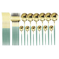 24 Teile Mnit-Gold