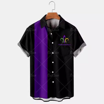 Dennis – 3D Sommer Casual Bedrucktes Hawaiian Shirt für Herren