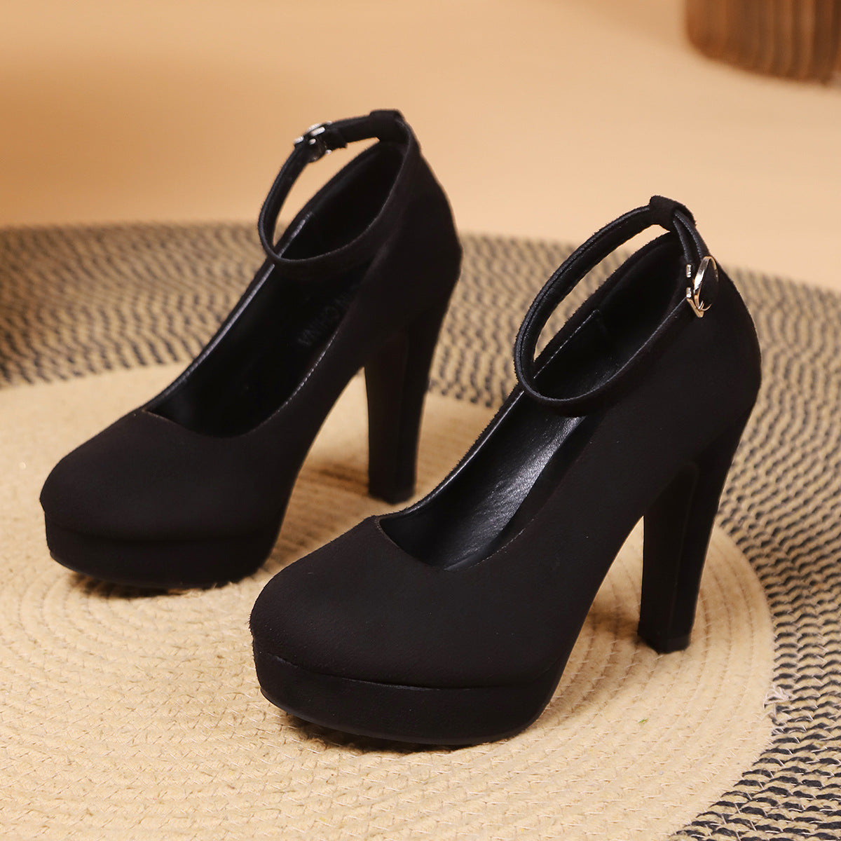 Miranda – Modische Schnallen High Heels für Damen