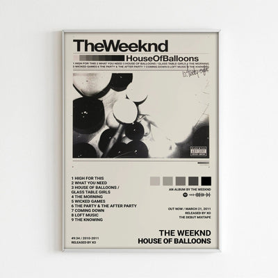 CHARTBREAKER-KOLLEKTION: THE WEEKND | WANDKUNST