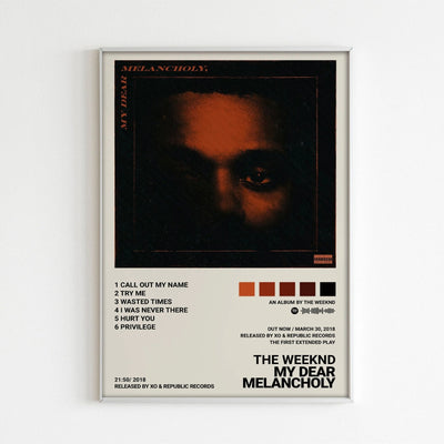 CHARTBREAKER-KOLLEKTION: THE WEEKND | WANDKUNST